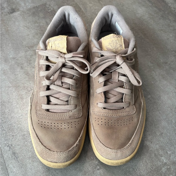 Reebok Club C 85 Shoes Men’s Size 10 Brown - Picture 2 of 9